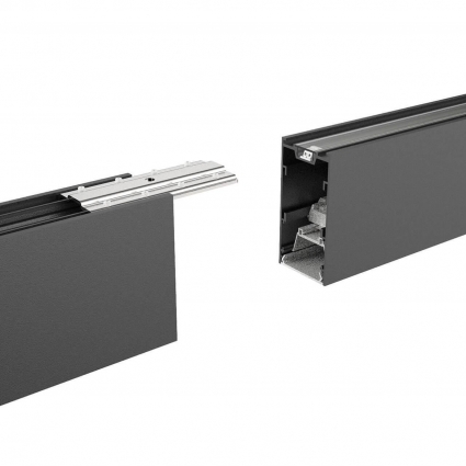 Коннектор Ideal Lux Fluo Structure Connector 191508 для офиса, цвет серый,  в современном стиле