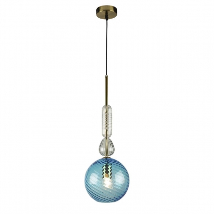Подвесной светильник Loft IT Candy 10037A для кухни, цвет голубой