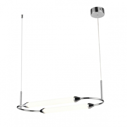 Подвесной светильник Vele Luce Capsula VL7293P31 на площадь до 6 кв.м., цвет хром,  в стиле Хай-тек
