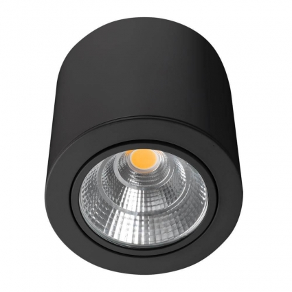 Потолочный светодиодный светильник Arlight SP-Focus-R140-30W Day4000 029537 для магазина, цвет черный,  в современном стиле