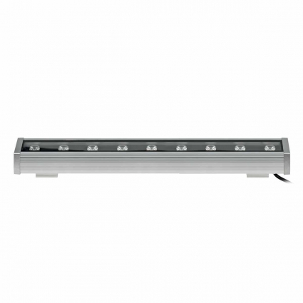 Прожектор светодиодный Uniel ULF-L52-9W/RGB/L50 DC24V IP65 Silver UL-00008370, цвет серебро,  в современном стиле