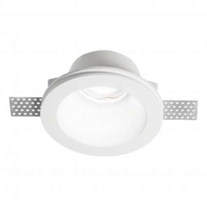 Встраиваемый светильник Ideal Lux Samba Round D90 139012 для офиса, цвет белый,  в современном стиле