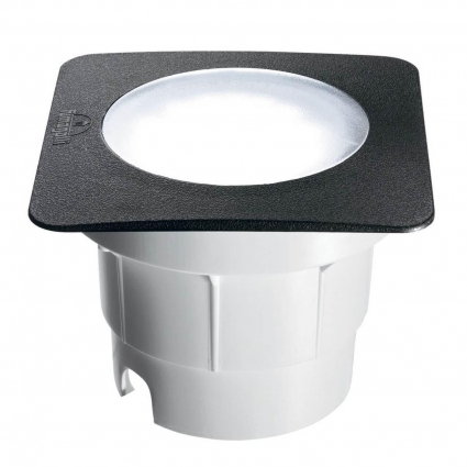 Ландшафтный светодиодный светильник Ideal Lux Ceci PT1 Square Big 120386 на площадь до 5 кв.м., цвет черный,  в современном стиле