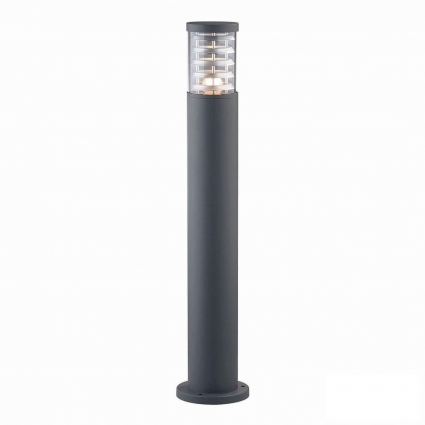 Уличный светильник Ideal Lux Tronco Pt1 H80 Antracite 026992 на площадь до 3.3 кв.м., цвет серый,  в современном стиле