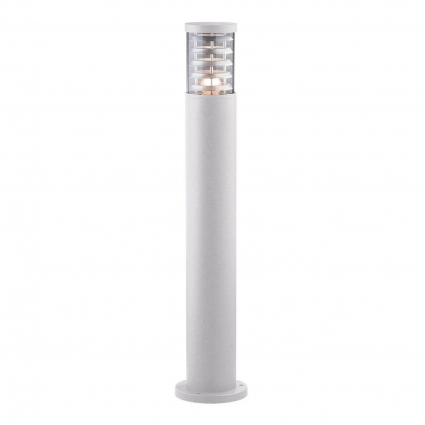 Уличный светильник Ideal Lux Tronco Pt1 H80 Bianco 109138 на площадь до 3.3 кв.м., цвет белый,  в стиле модерн