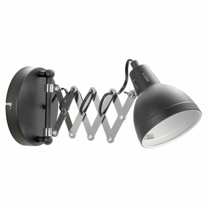 Спот Lussole Loft Koyukuk LSP-8049V для офиса, цвет черный,  в стиле Хай-тек