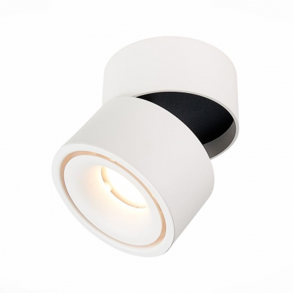 Светодиодный спот ST Luce ST652.532.12 для магазина площадью до 4 кв.м., цвет белый,  в современном стиле