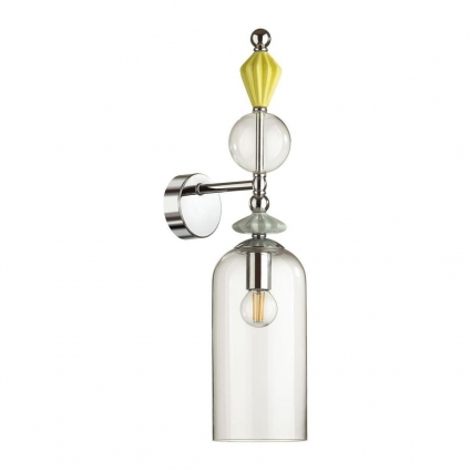 Бра Odeon Light Bizet 4893/1WA для спальни площадью до 2.5 кв.м., цвет разноцветный,  в стиле модерн