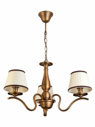 Подвесная люстра Toplight Opal TL5650D-03BS для спальни площадью до 6.7 кв.м.,  в стиле кантри