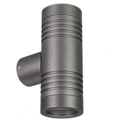 Уличный настенный светодиодный светильник Arlight LGD-Ray-Wall-Twin-R46-2X3W Day4000 033307, цвет темно-серый,  в современном стиле