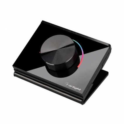 Панель управления Arlight Rotary Smart-P100-RGB Black 031957, цвет черный,  в стиле Хай-тек