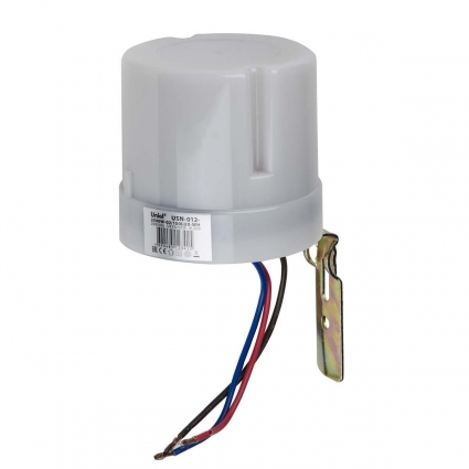 Датчик освещенности Uniel USN-012-2500W-02/100LUX-WH UL-00005840, цвет белый