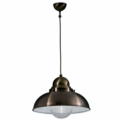 Подвесной светильник Ideal Lux Sailor SP1 D43 Brunito для кухни площадью до 5.6 кв.м.,  в стиле лофт