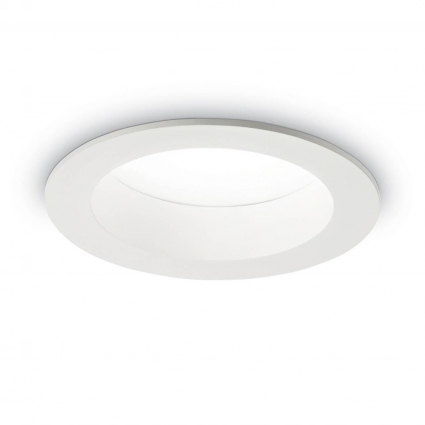 Встраиваемый светодиодный светильник Ideal Lux Basic Wide 10W 3000K 193519 для ванной, цвет белый,  в современном стиле
