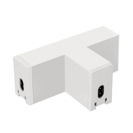 Коннектор T-образный Arlight Neo-Clip-38-Con-T-WH 028997 для офиса, цвет белый,  в современном стиле