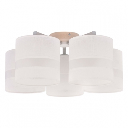Потолочная люстра TK Lighting 735 Roxy 5 для гостиной площадью до 16.7 кв.м.,  в современном стиле