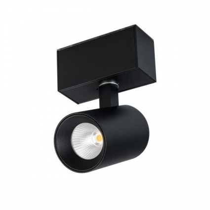 Трековый светодиодный светильник для магнитного шинопровода Arlight Mag-Spot-45-R65-18W Warm3000 033087 для экспозиции, цвет черный,  в современном стиле