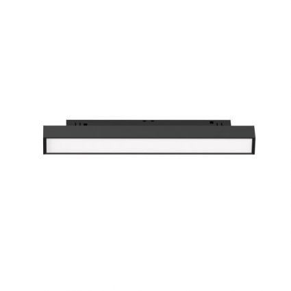 Трековый светодиодный светильник для магнитного шинопровода Arlight Mag-Orient-Flat-L235-8W Warm3000 033824 для кухни, цвет черный,  в современном стиле