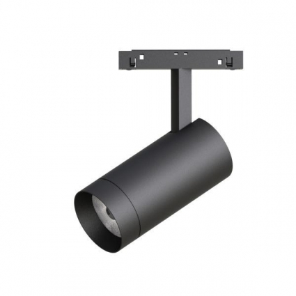 Трековый светодиодный светильник для магнитного шинопровода Arlight Mag-Orient-Spot-R65-20W Warm3000 033627 для офиса, цвет черный,  в современном стиле