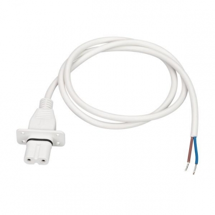 Коннектор питания Arlight ARL-Tail-1000-Con-F-2pin 030992, цвет белый