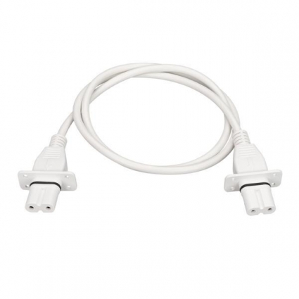 Коннектор питания Arlight ARL-Tail-1000-Con-FF-2pin 030994, цвет белый