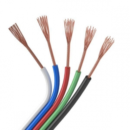 Шлейф питания Arlight ARL-18AWG-5Wire-CU 026354, цвет разноцветный