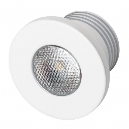 Мебельный светодиодный светильник Arlight LTM-R35WH 1W Warm White 30deg 020753 для офиса, цвет белый,  в современном стиле
