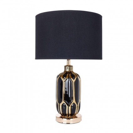 Настольная лампа Arte Lamp Revati A4016LT-1BK для гостиной площадью до 1 кв.м.,  в стиле модерн