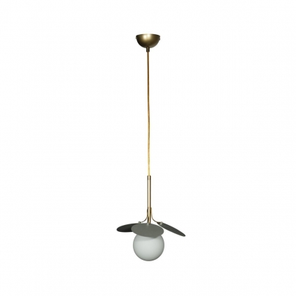 Подвесной светильник Loft IT Matisse 10008/1P Grey для спальни, цвет золотой,  в стиле модерн