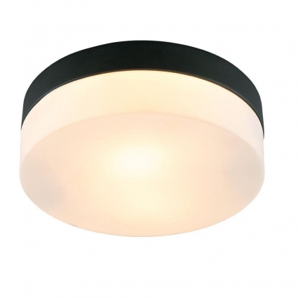 Потолочный светильник Arte Lamp Aqua-Tablet A6047PL-2BK для ванной площадью до 5 кв.м.,  в современном стиле