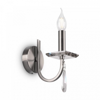 Бра Freya Forte FR1006WL-01N для гостиной, цвет никель