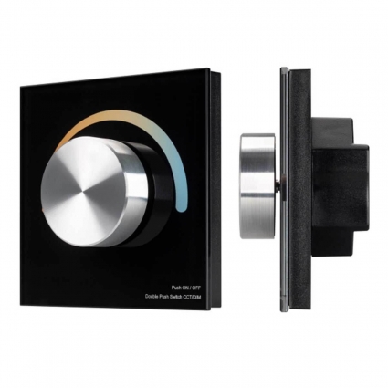 Панель управления Arlight Smart-P2-Mix-G-IN Black 033755, цвет черный,  в современном стиле
