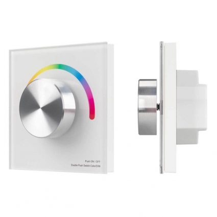 Панель управления Arlight Smart-P8-RGB-G-IN White 033764, цвет белый,  в современном стиле