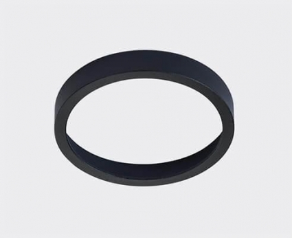 Кольцо декоративное Italline Solo SP Ring Black, цвет черный,  в современном стиле