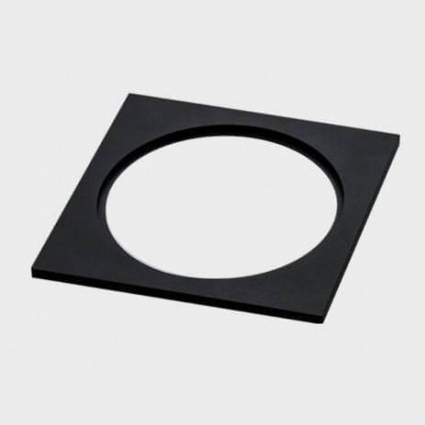 Рамка декоративная Italline IT02-QRS1 black, цвет черный,  в современном стиле