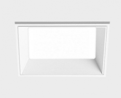 Встраиваемый светодиодный светильник Italline IT06-6019 white 4000K для магазина, цвет белый,  в современном стиле