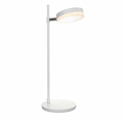 Настольная лампа Maytoni Fad MOD070TL-L8W3K для офиса, цвет белый,  в стиле Хай-тек