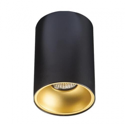 Потолочный светильник Italline 3160 black/gold для гостиной площадью до 2.8 кв.м.,  в современном стиле