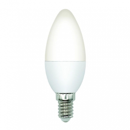 Лампа светодиодная Volpe E14 6W 3000K матовая LED-C37-6W/3000K/E14/FR/SLS UL-00008794