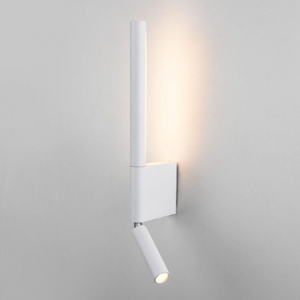 Бра Elektrostandard Sarca Led 40111/LED белый 4690389180576 для спальни, цвет белый,  в стиле Хай-тек