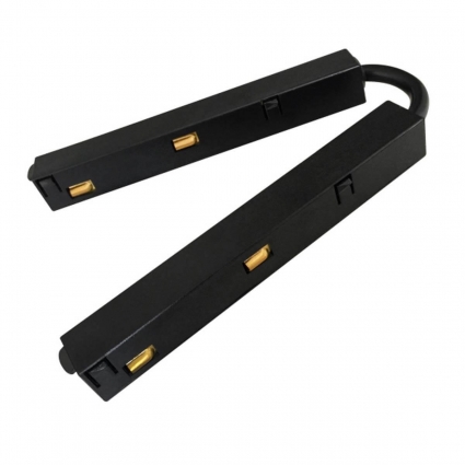Коннектор гибкий Arlight MAG-ORIENT-CON-FLEX-LONG-POWER 036642, цвет черный