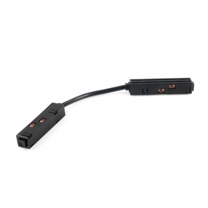 Коннектор гибкий Elektrostandard Slim Magnetic 85099/00 4690389178962, цвет черный,  в современном стиле