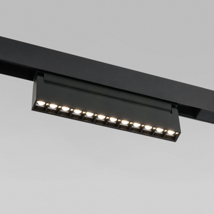 Трековый светодиодный светильник Elektrostandard Slim Magnetic 85010/01 4690389178832 для гостиной, цвет черный,  в современном стиле