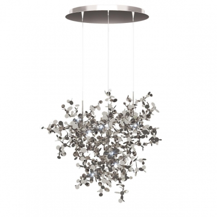 Подвесная люстра Loft IT Spark 10101/3 Chrome для гостиной, цвет хром,  в стиле арт-деко