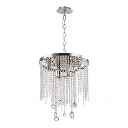 Подвесная люстра Stilfort Smira 2142/11/08P для гостиной, цвет никель,  в стиле модерн