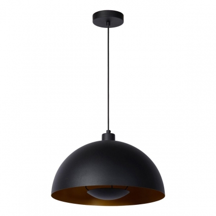 Подвесной светильник Lucide Siemon 45496/01/30 для кухни, цвет черный,  в современном стиле