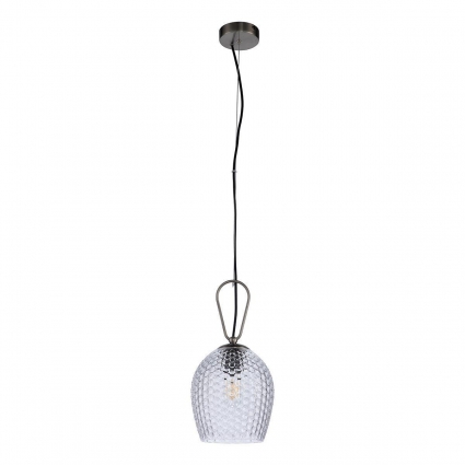 Подвесной светильник Indigo Armonia 11001/1P Nickel V000086 для спальни площадью до 3 кв.м.