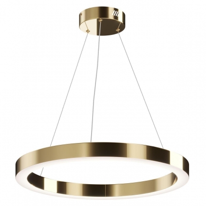 Подвесная светодиодная люстра Maytoni Saturno MOD415PL-L45BS4K для офиса, цвет латунь,  в стиле Хай-тек