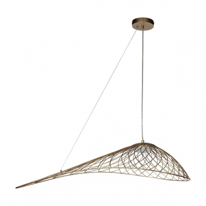 Подвесной светильник Loft IT Tressage 10127/760 Gold для кухни, цвет золотой,  в стиле модерн