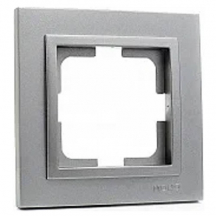 Рамка 1-я Mono Electric Despina антрацит 102-240000-160 в современном стиле